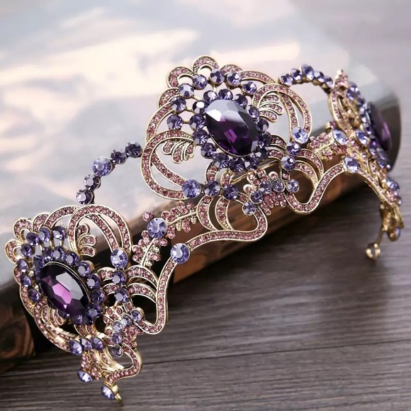 Exquisite French Amethyst Queens Diadem - Picture 4 of 4